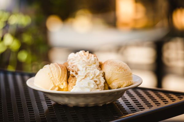 White Chocolate Bread Pudding