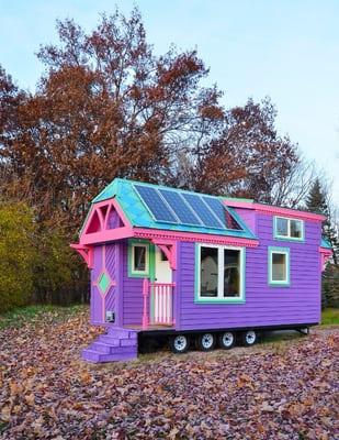 I wanted to rent a space here for my tiny home on wheels, but the owner of the park thinks my tiny home lacked earth tones.