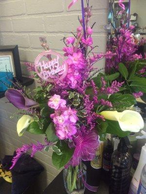 Laylas birthday bouquet! Gorgeous!!!