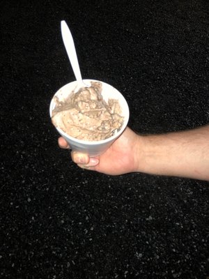 Flurry with Reese Cup, Oreo, and Snickers