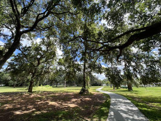 Paved trail