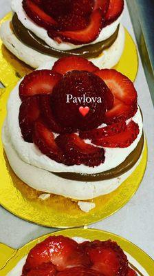 Mini pavlovas