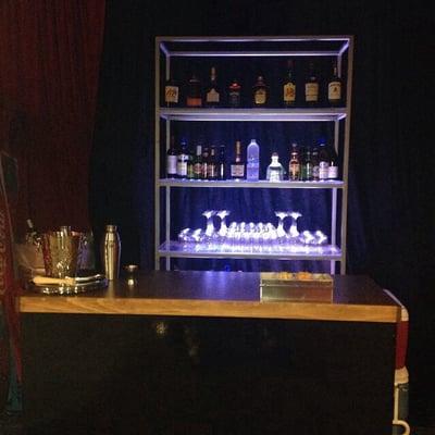 The Bar in the VIP Hospitality Suite for the One Direction Concert at the Rose Bowl