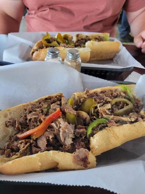 Philly Cheese Steak 20-inch split