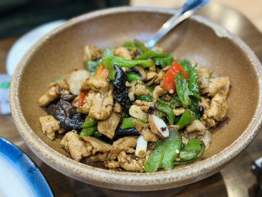 Stir Fried Pork with Chili Peppers