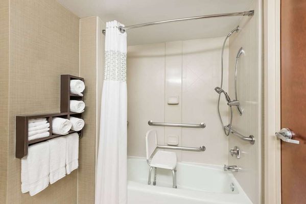 Guest room bath (accessible)