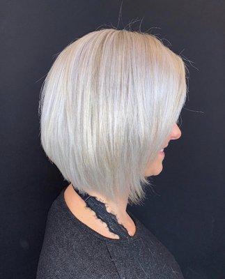 Icey blonde by Mariel!