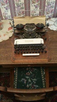 Now that's a typewriter like none you've seen before