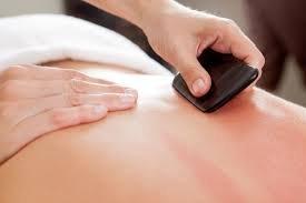 Gua Sha relaxes and soothes muscles