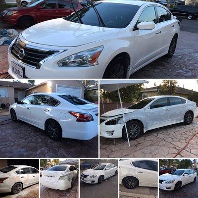 2015 Nissan Altima complete paint job