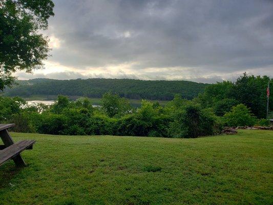 View from porch of Cottage #2