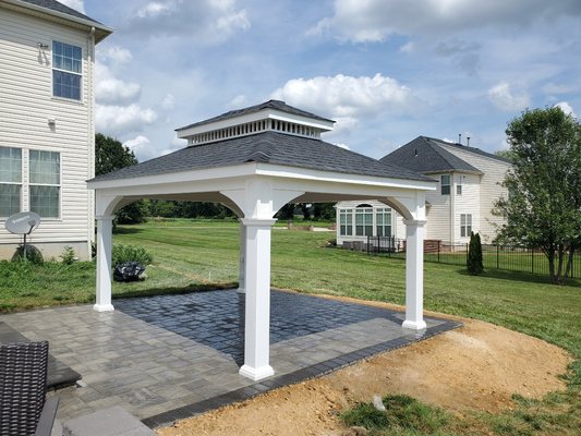 Gazebo and patio