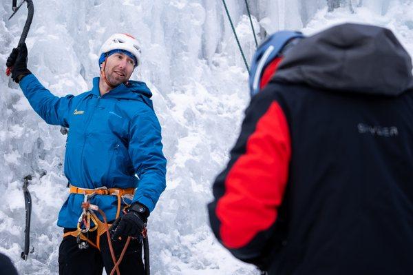 Ice Climbing Clinic