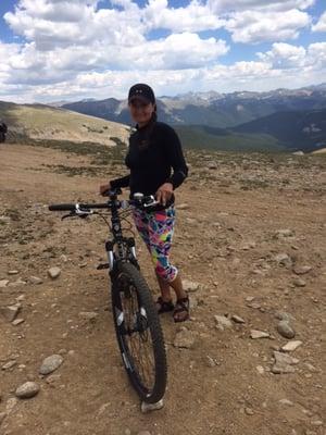 Jennifer Bean, avid cyclist, Licensed Massage Therapist