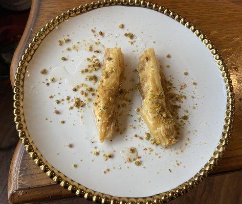 Baklava made with love