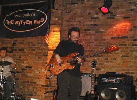 with The Brian Fitzpatrick Band at The Bitter End (NYC)