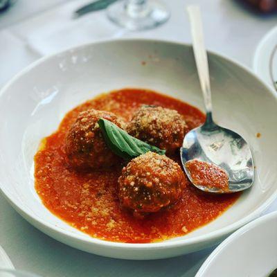 veal meatballs