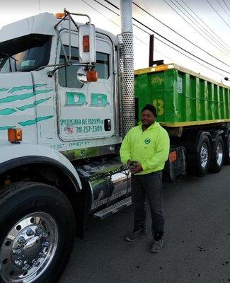 D.B. Container truck