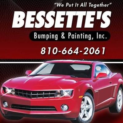 Come see us today and get a free estimate on your vehicle from the friendly staff here at Bessette's!