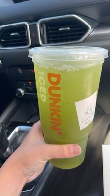 Kiwi watermelon Dunkin' Refreshers