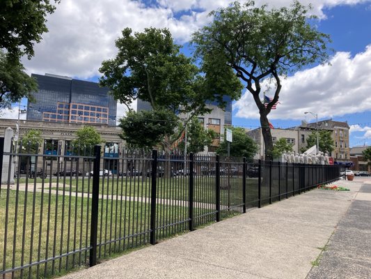 Grass and trees? Lock 'em up, I guess. What piss-poor management of the public trust, Newark.