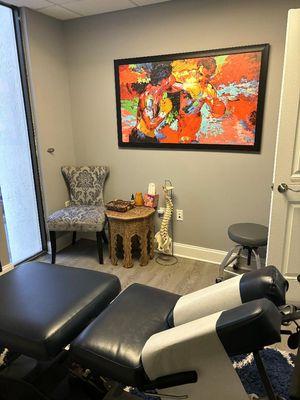 Chiropractic room