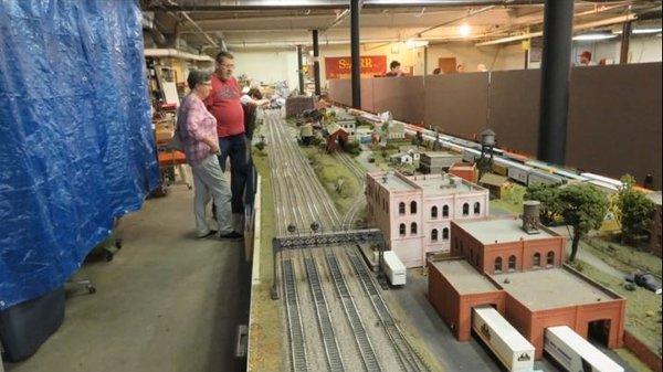 St. Alban's Model Railroad Club -- screen shot from their public video on Vimeo