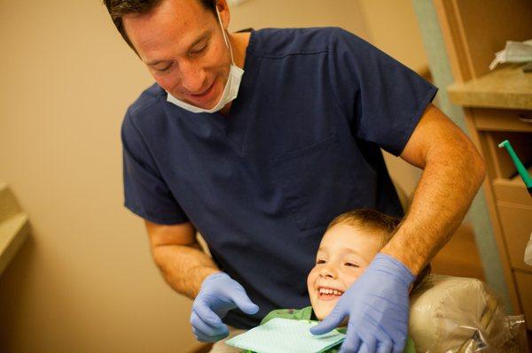 Dr. Robert Govoni, pediatric dentist.