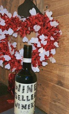 Blackberry Cab and cute Valentine decor