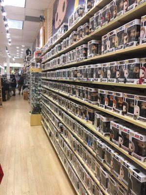 The wall of funkos!