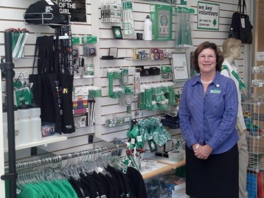 CEO Sue Stewart in the store