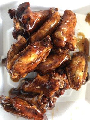 Sweet Teriyaki party wings