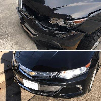 2017 Chevrolet Volt - Front end collision - Geico Insurance claim