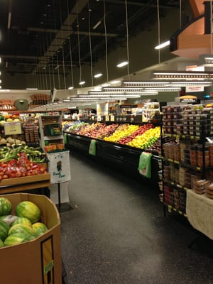 Nice produce section