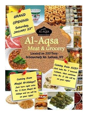 Al Aqsa Meat and Grocery