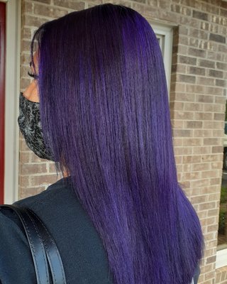 Vivids hair color