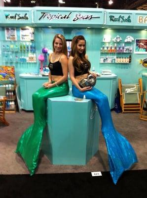 Las Vegas trade show models from Glam Model Management at the DEMA Show