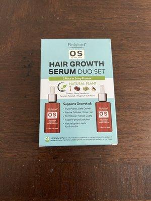 OS GROW Hair Growth Serum Duo Set 1