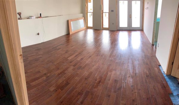 Hardwood flooring