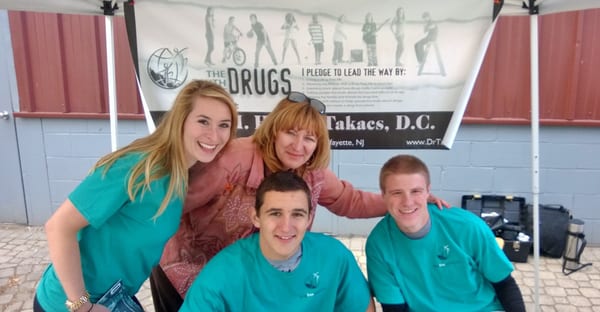 Dr. Takacs is the Foundation for a Drug-Free World sponsor for Sussex County