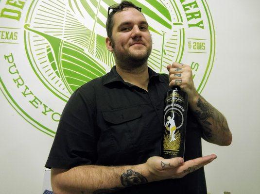 This guy bought the first bottle we ever sold.