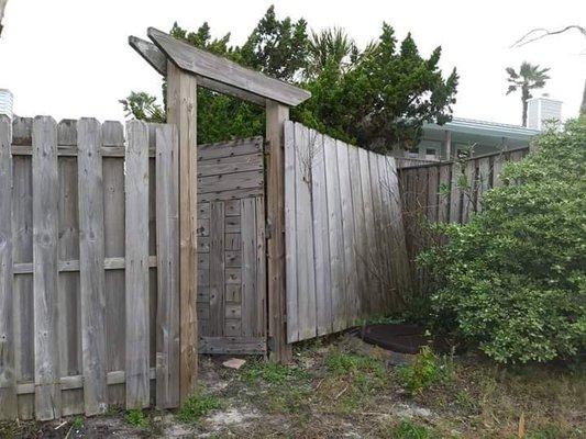 Fence replacement