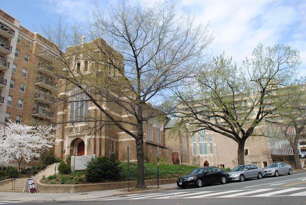 Augustana Lutheran Church at the corner of New Hampshire Ave. and V Street, NW