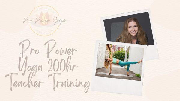 Pro Power Yoga Teacher Training - Raleigh NC