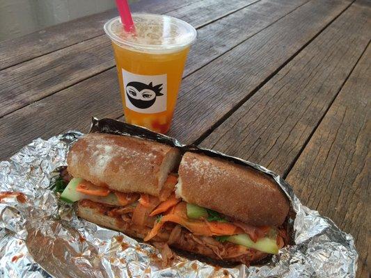 Chicken banh mi!