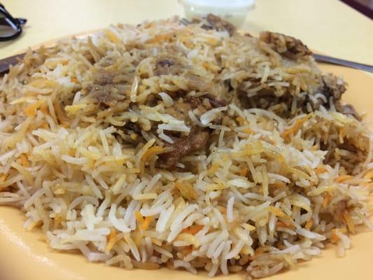 Amazing dum biryani. Better than anything I have tried in NY.