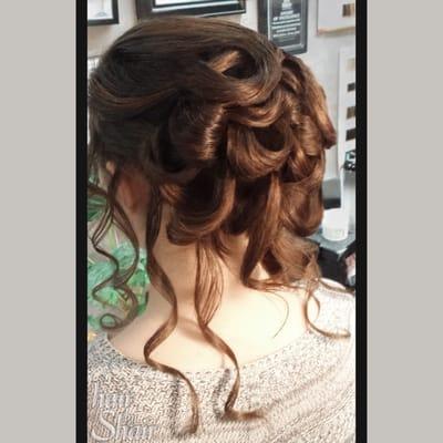 Hair by Shair, Updo, Prom, WeddingHair, DarkHair, Fuquay Varina, Holly Springs