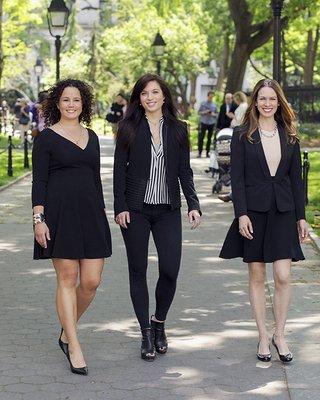 The Isil Yildiz Team members Isil Yildiz, Isabel Yerkes, and Leslie Diamond.