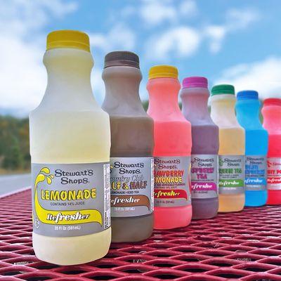 Stewart's Refreshers are shipped and stored cold unlike competitors because  we know fresh tastes best!