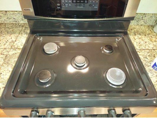 Stove top - After